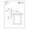 Z-Lite Aspen 1 Light Outdoor, Oil Rubbed Bronze And Clear Seedy 554B-ORB - alternate 2
